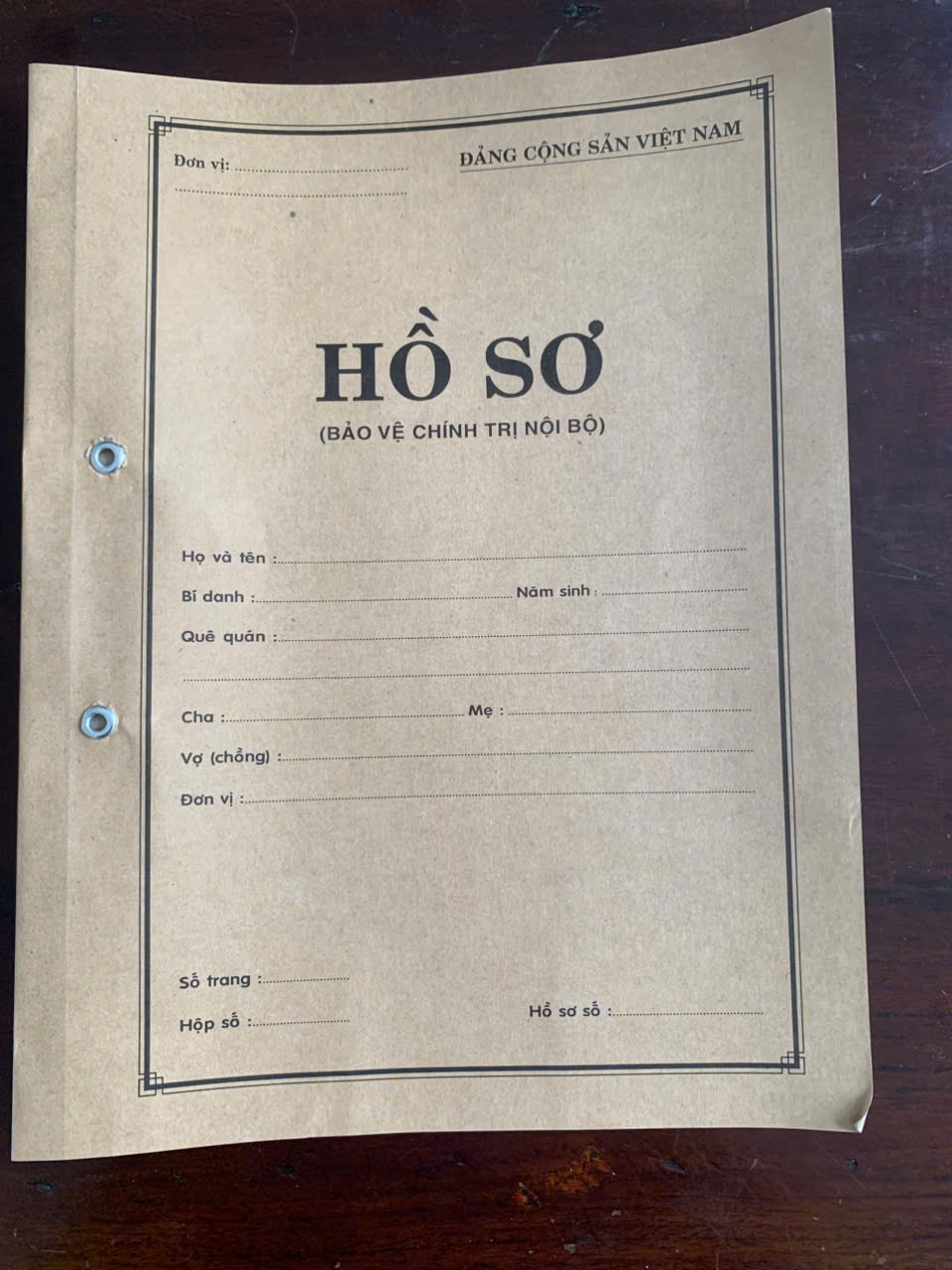 Ảnh hồ sơ